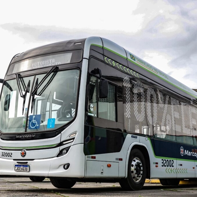 Duas linhas de Salvador recebem teste com novo ônibus elétrico