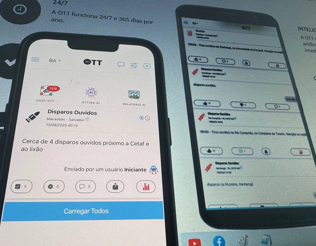 'Onde Tem Tiroteio': app que monitora violência em tempo real chega à Bahia