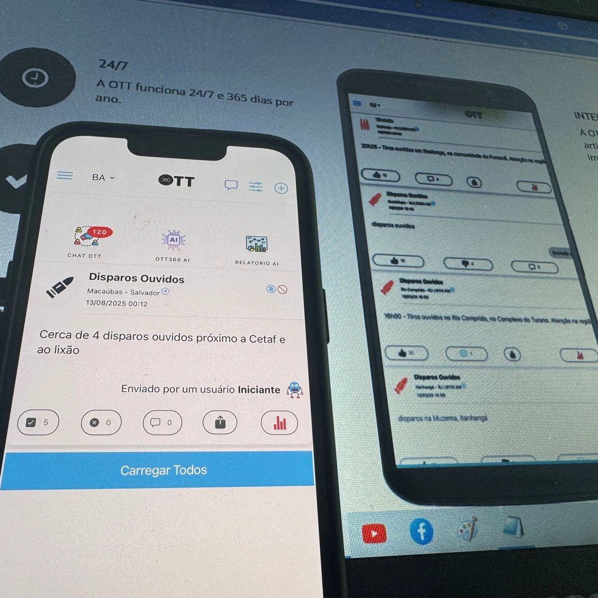 'Onde Tem Tiroteio': app que monitora violência em tempo real chega à Bahia