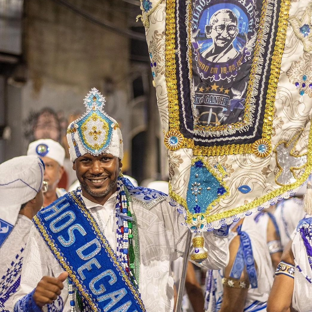 Afoxé Filhos de Gandhy comemora 75 anos com missa e shows no domingo em Salvador