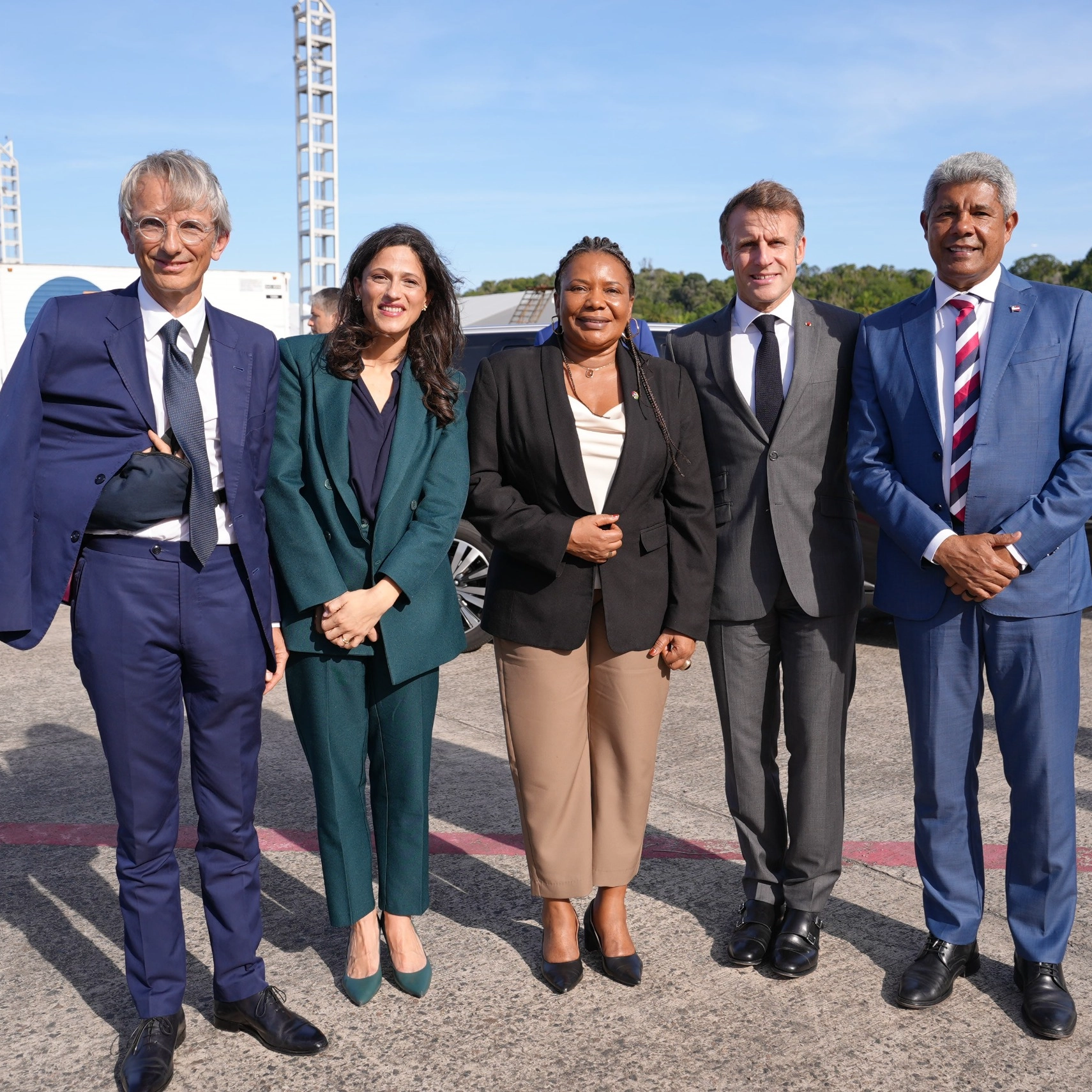 Presidente da França, Emmanuel Macron, desembarca em Salvador para agenda cultural