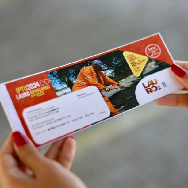 Prefeita suspende cobrança do IPTU 2026 em Lauro de Freitas