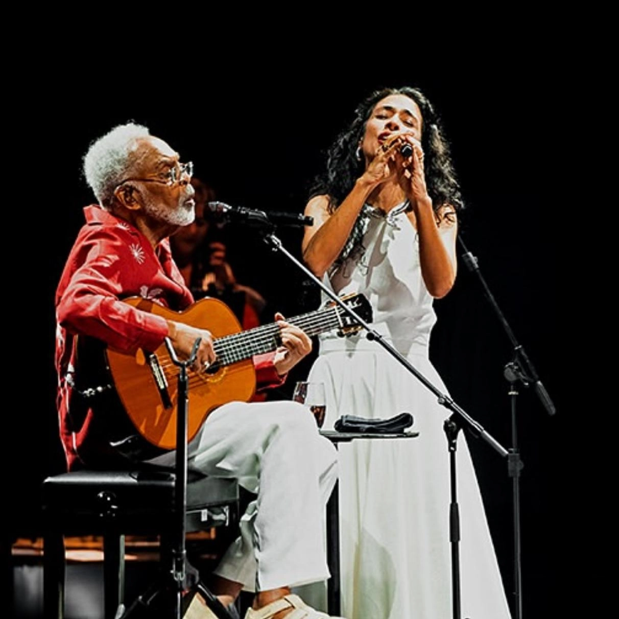 Gilberto Gil e Marisa Monte lançam música ‘A Paz (Ao Vivo)’