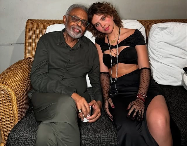 Flor Gil recebe declaração especial do avô Gilberto Gil
