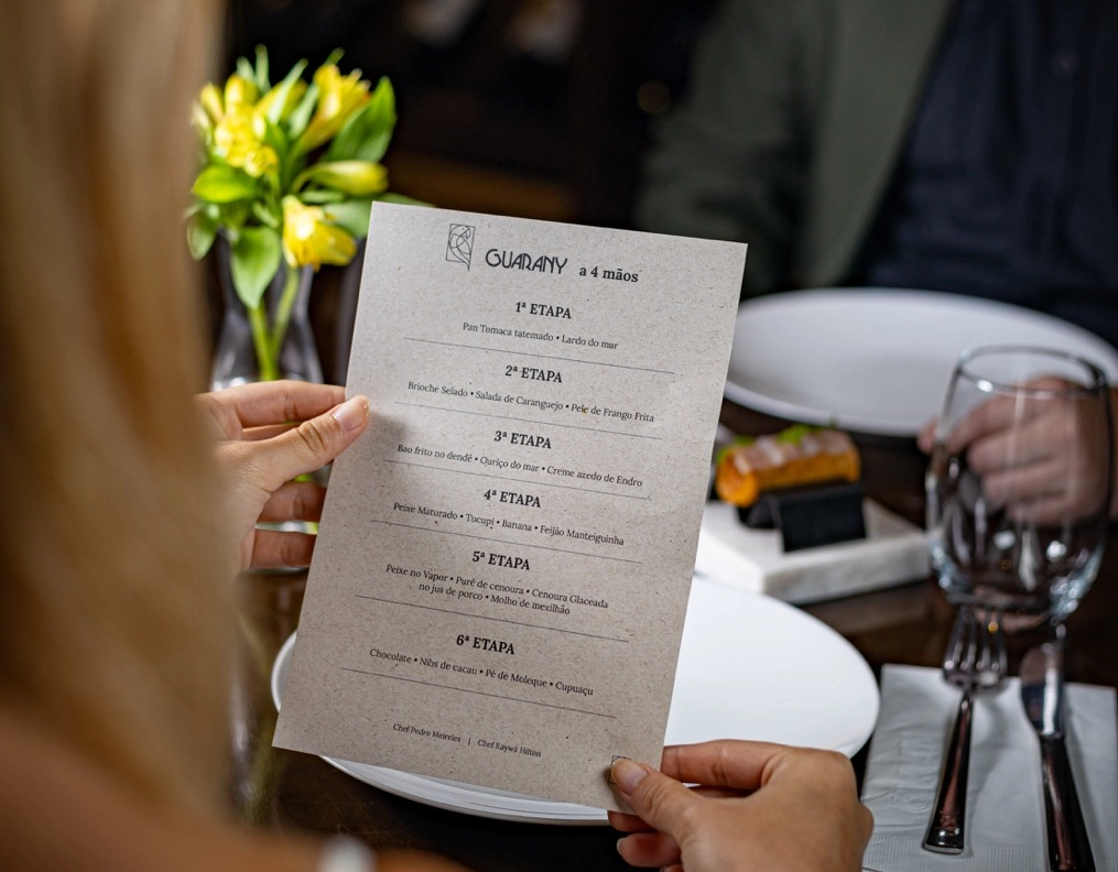 Dia dos Namorados: Restaurante Guarany traz menu em 5 etapas