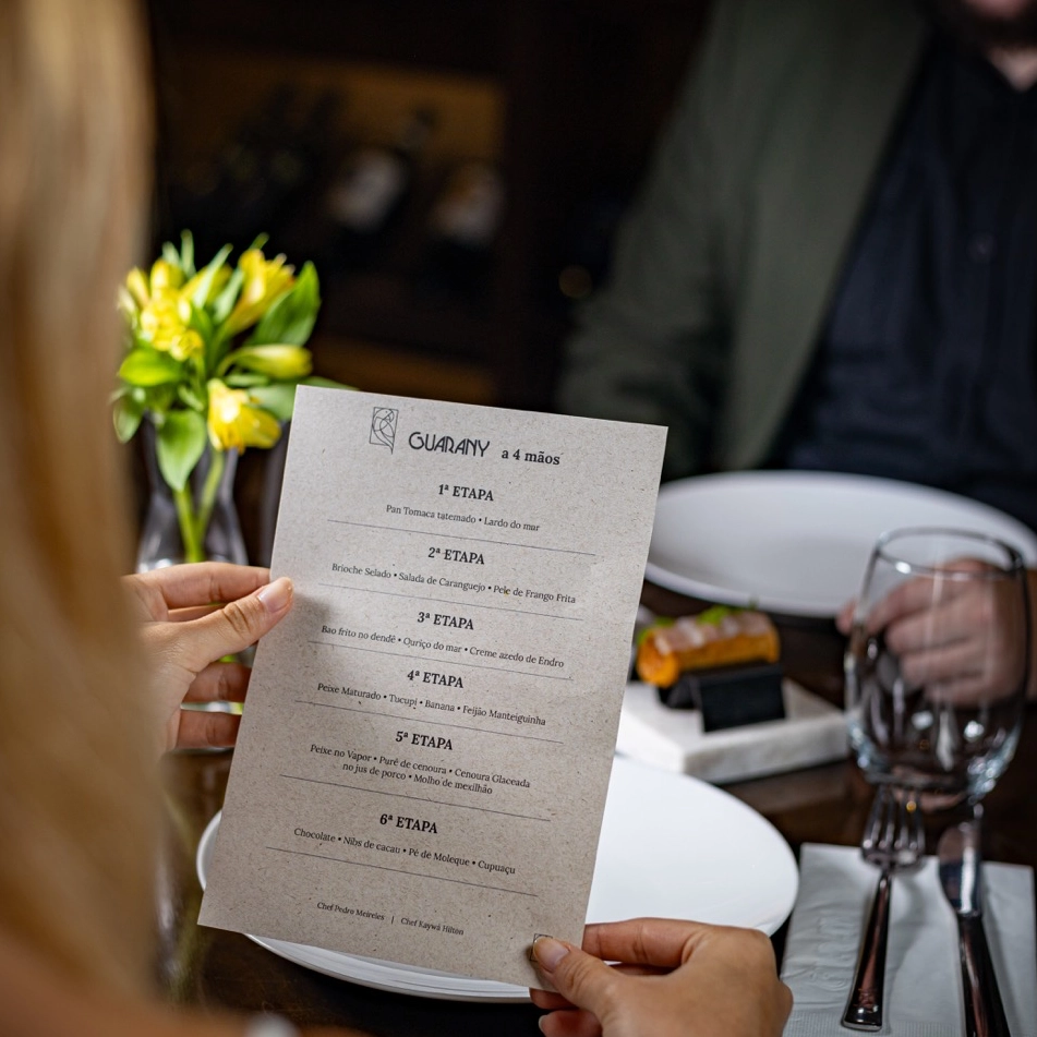 Dia dos Namorados: Restaurante Guarany traz menu em 5 etapas