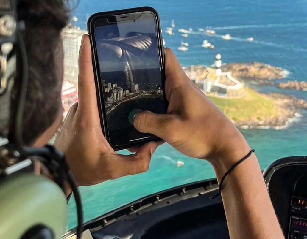 No ar: empresa baiana oferece experiência aérea no Carnaval de Salvador