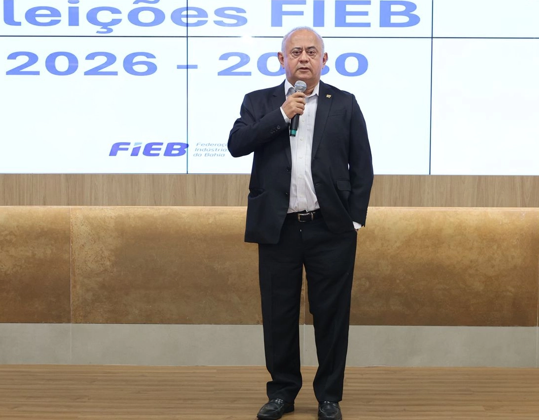 Releito presidente da FIEB, Carlos Henrique Passos chama novo mandato de 'responsabilidade'