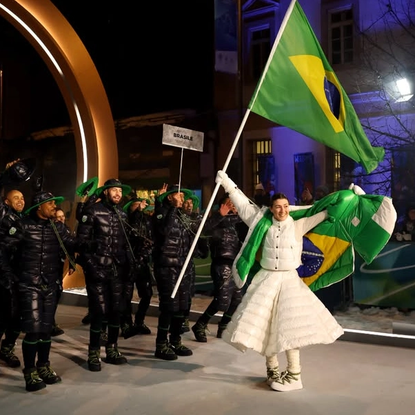 Brasil estreia nos Jogos de Inverno 2026 com maior delegação da história