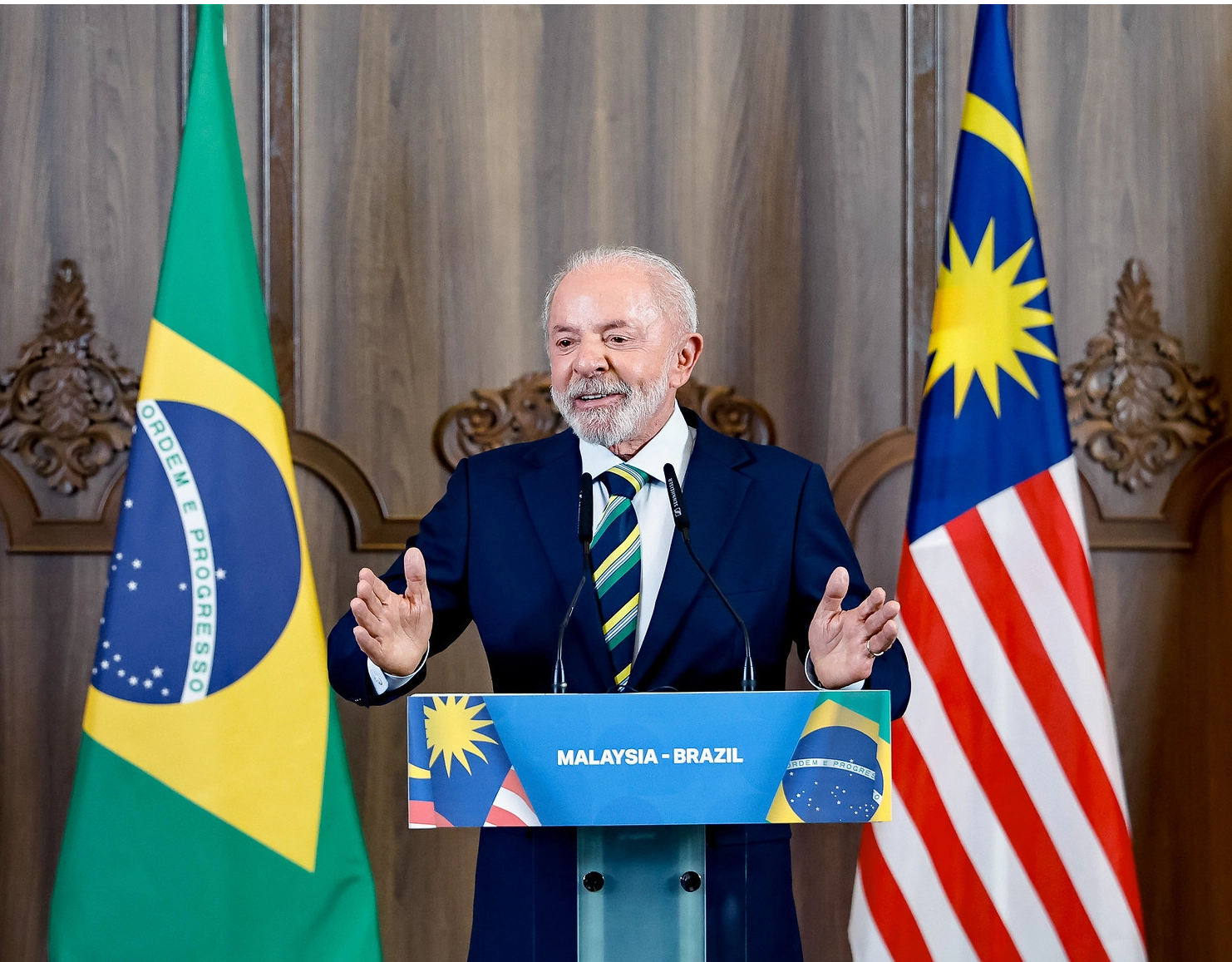 Lula diz que 'logo logo não haverá problema entre Brasil e EUA' após encontro com Trump