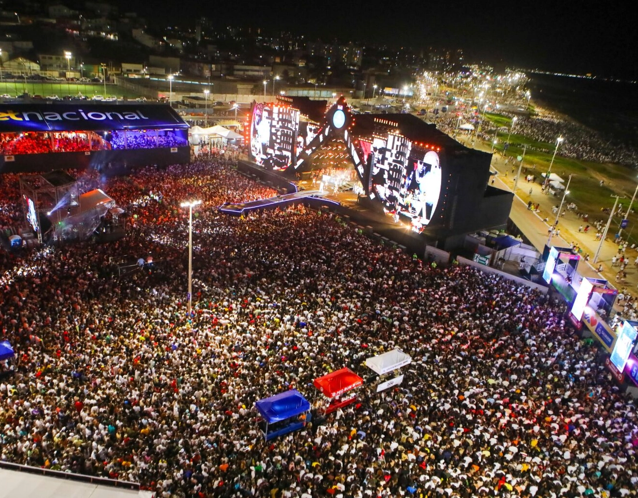 Rede hoteleira de Salvador teve recorde de ocupação durante Festival da Virada 2025