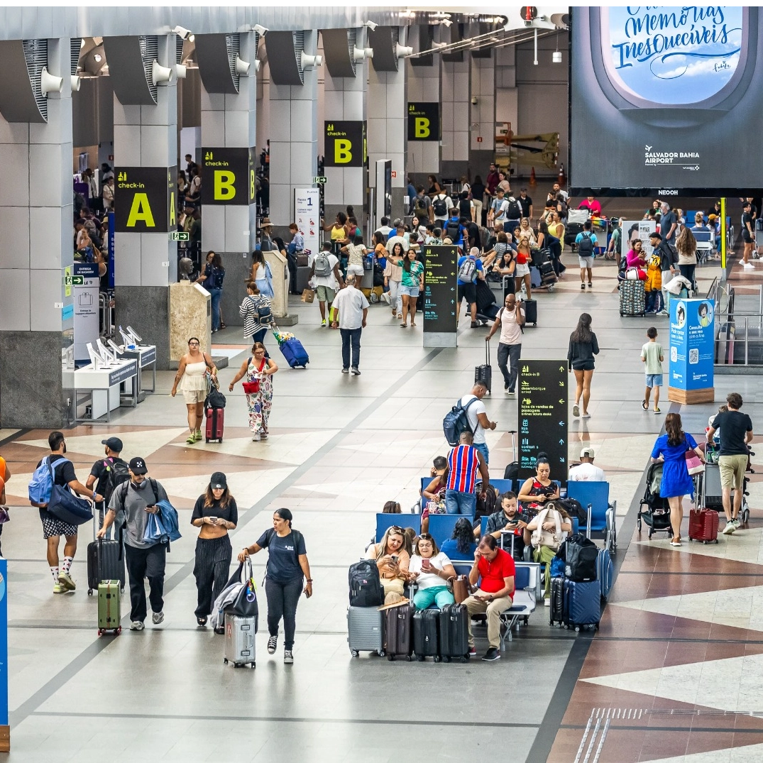 Salvador Bahia Airport bate recorde de passageiros internacionais no Carnaval