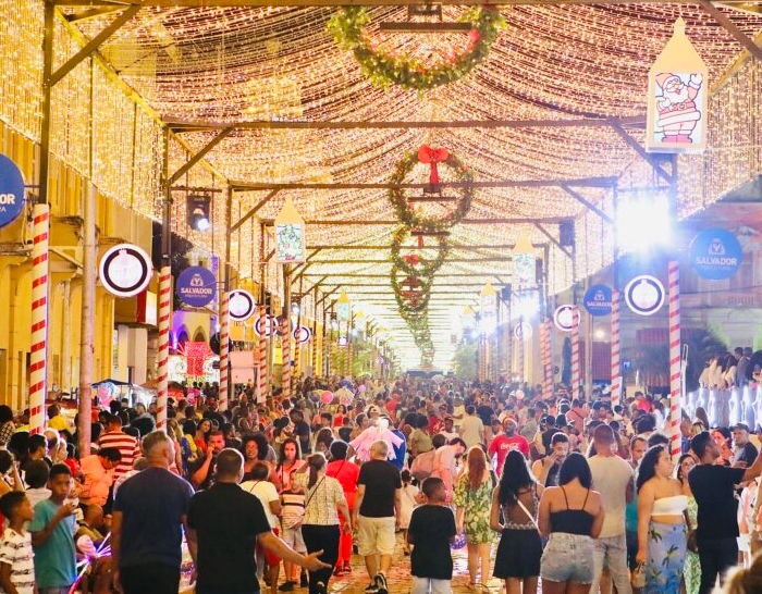 Natal Salvador 2025 terá novo corredor na Avenida Sete; veja detalhes