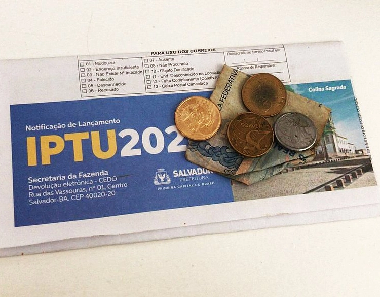 Vantagem: Contribuintes que quitarem IPTU em cota única em Salvador pagarão valor menor do que em 2023