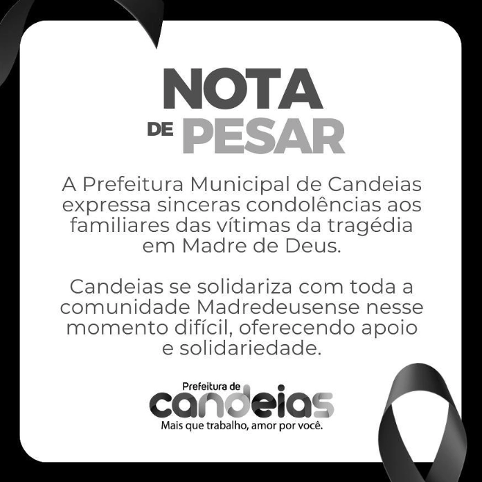 Prefeitura de Candeias cancela festa em razão das mortes no naufrágio Madre de Deus