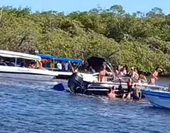 Marinha determina limite de velocidade no Rio de Inferno após acidente com lanchas em Boipeba