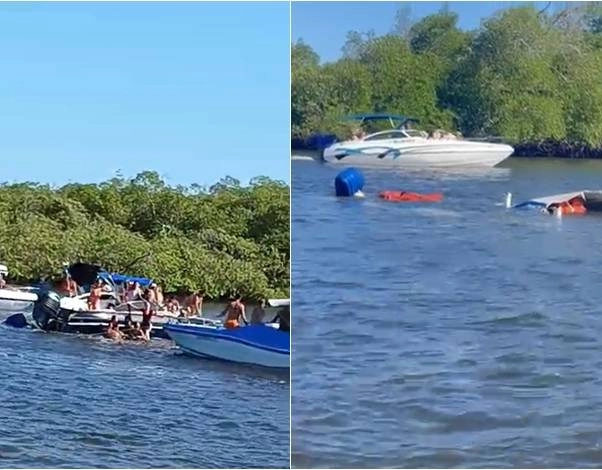 Acidente com lanchas em Boipeba deixa dois mortos e uma desaparecida