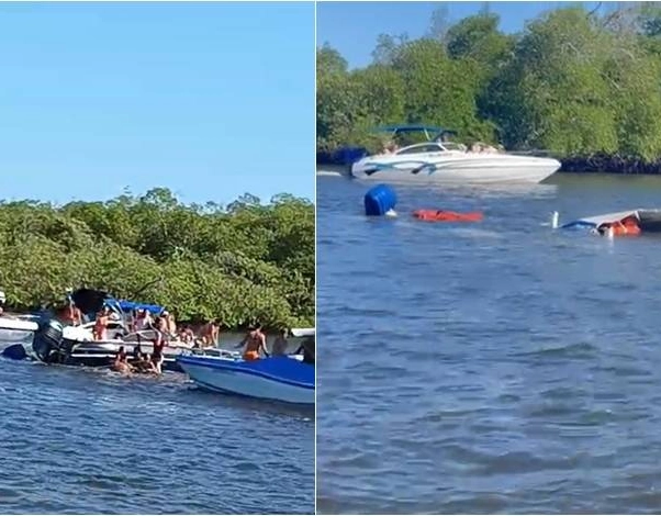 Piloto de lancha envolvido em acidente na ilha de Boipeba tem prisão convertida para preventiva