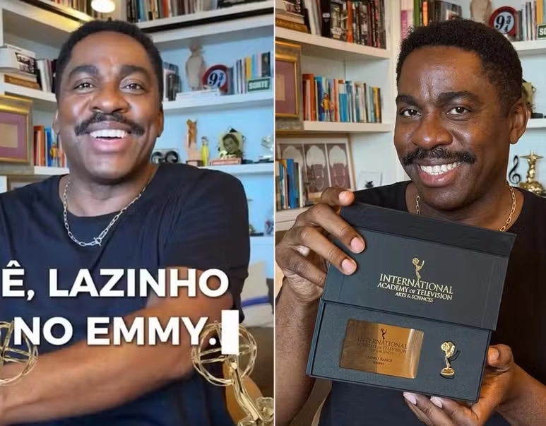 Lázaro Ramos entra para a Academia do Emmy Internacional