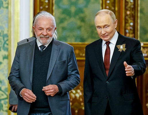 Lula conversa com Putin sobre Venezuela pós ataques dos EUA