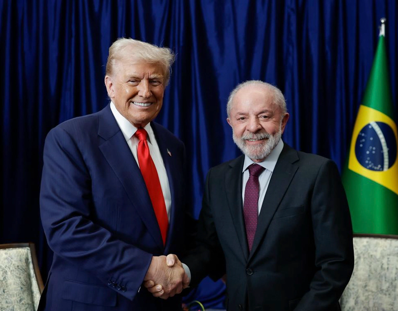 Lula e Trump conversam por telefone e alinham próximas ações comerciais e de segurança