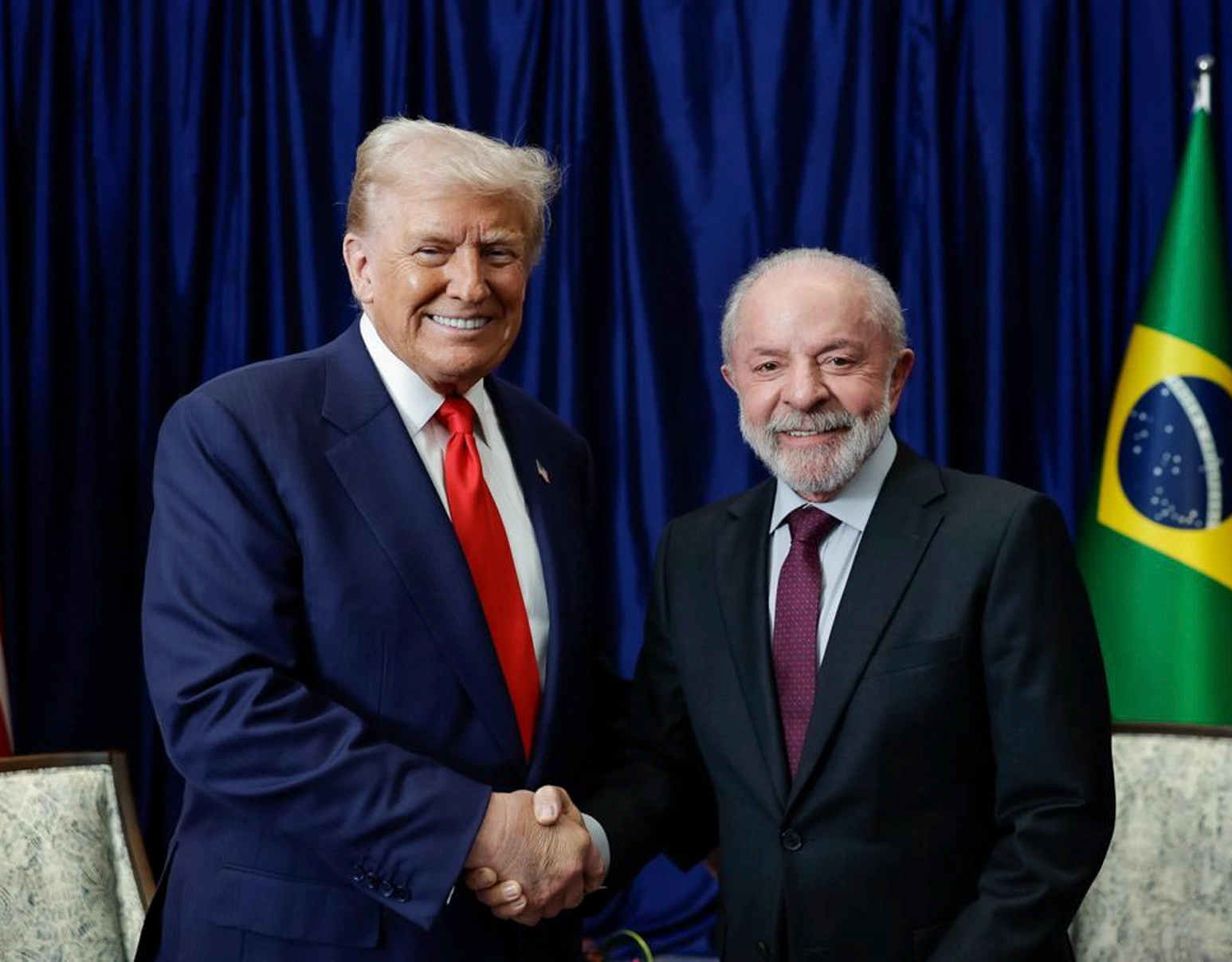 Lula conversa com Trump sobre Venezuela e agenda visita a Washington