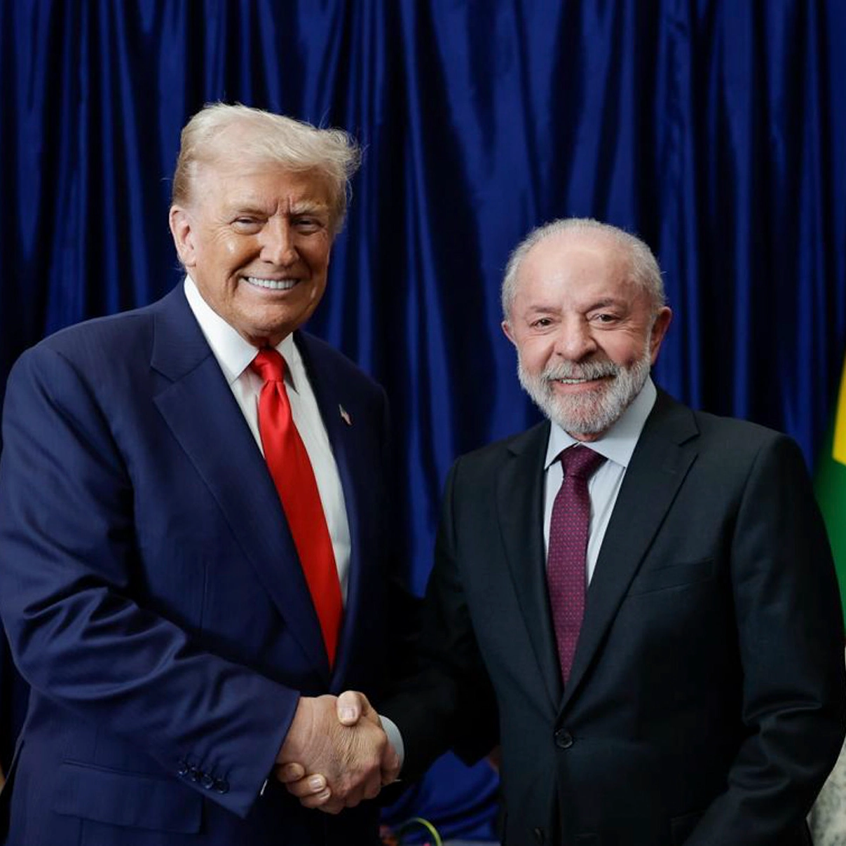 Lula conversa com Trump sobre Venezuela e agenda visita a Washington