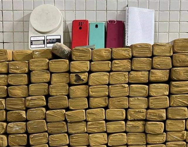 Mais de 160 kg de maconha são localizadas em São Cristóvão