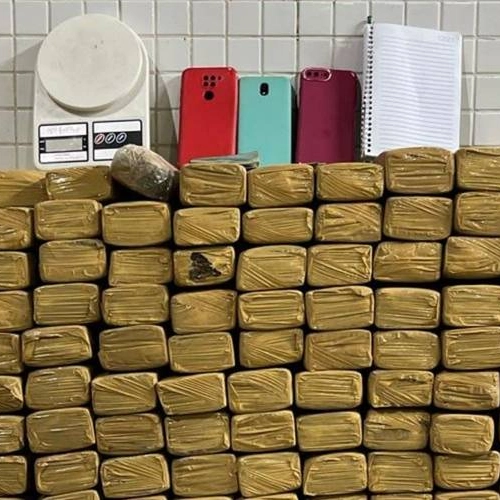 Mais de 160 kg de maconha são localizadas em São Cristóvão