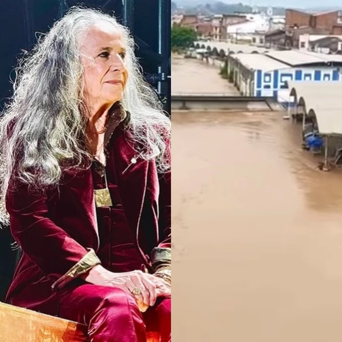 Bethânia pede ajuda para Santo Amaro após cheia do Subaé