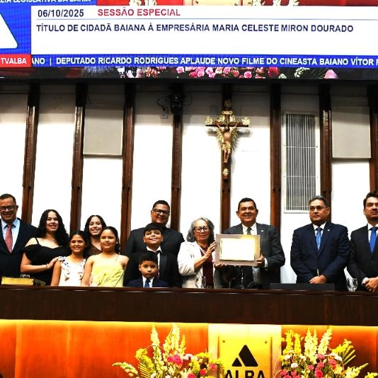 De feirante a empresária: Maria Celeste Miron Dourado é reconhecida como Cidadã Baiana