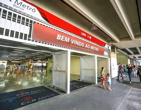 Todas estações de metrô de Salvador são liberadas, mas trecho entre as estações Acesso Norte e Lapa operam parcialmente