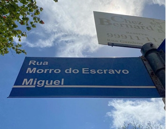 Defensoria recomenda alteração de nome da rua Morro do Escravo Miguel, em Ondina