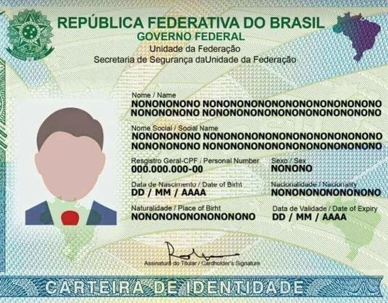 Novo modelo de Carteira de Identidade Nacional começa a ser atendido por ordem de chegada