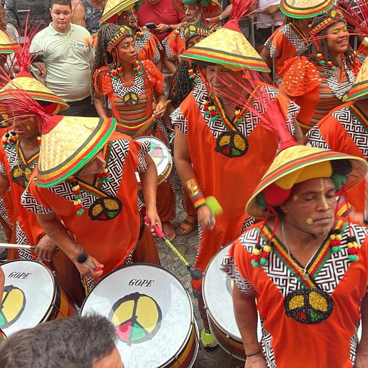 Olodum anuncia ensaio gratuito no Pelourinho para carnaval 2025