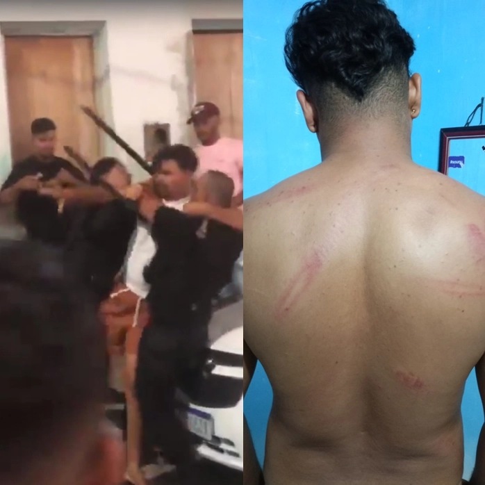 Dono de "paredão" é agredido por seguranças durante festa na Bahia; vídeo mostra