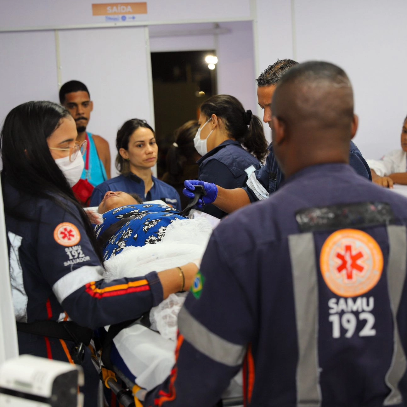 Mulher entra em trabalho de parto no Festival Virada Salvador e é atendida na Arena