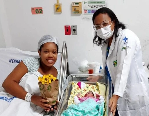 Mãe não sabia que estava grávida e dá à luz em UPA de Salvador