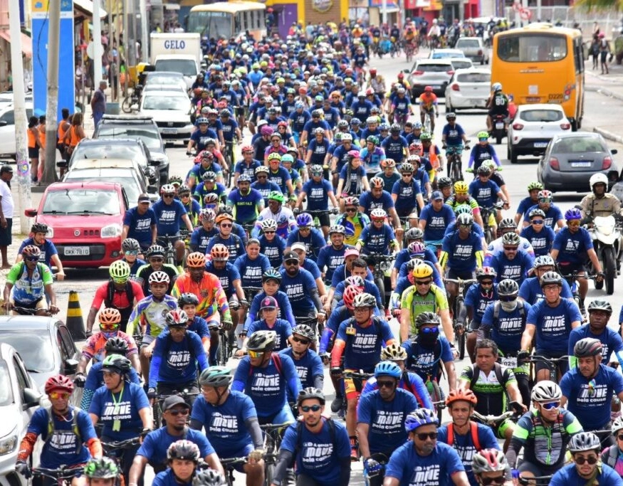 Prefeitura de Salvador realiza Pedal Novembro Azul para conscientizar sobre a saúde masculina