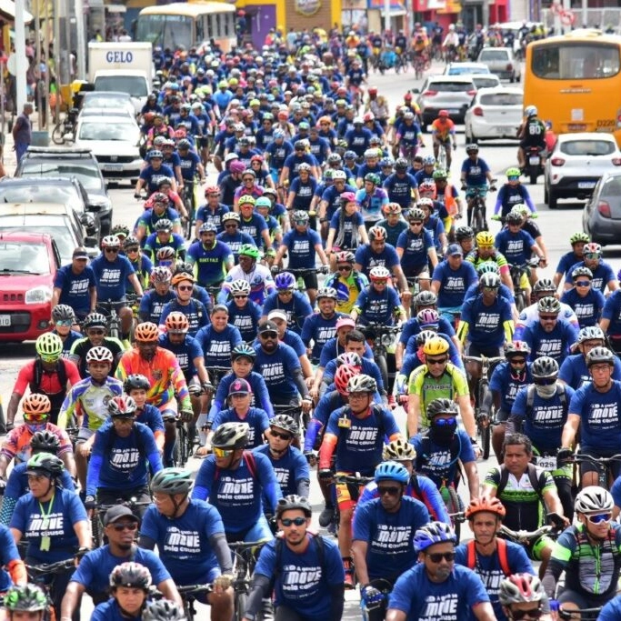 Prefeitura de Salvador realiza Pedal Novembro Azul para conscientizar sobre a saúde masculina