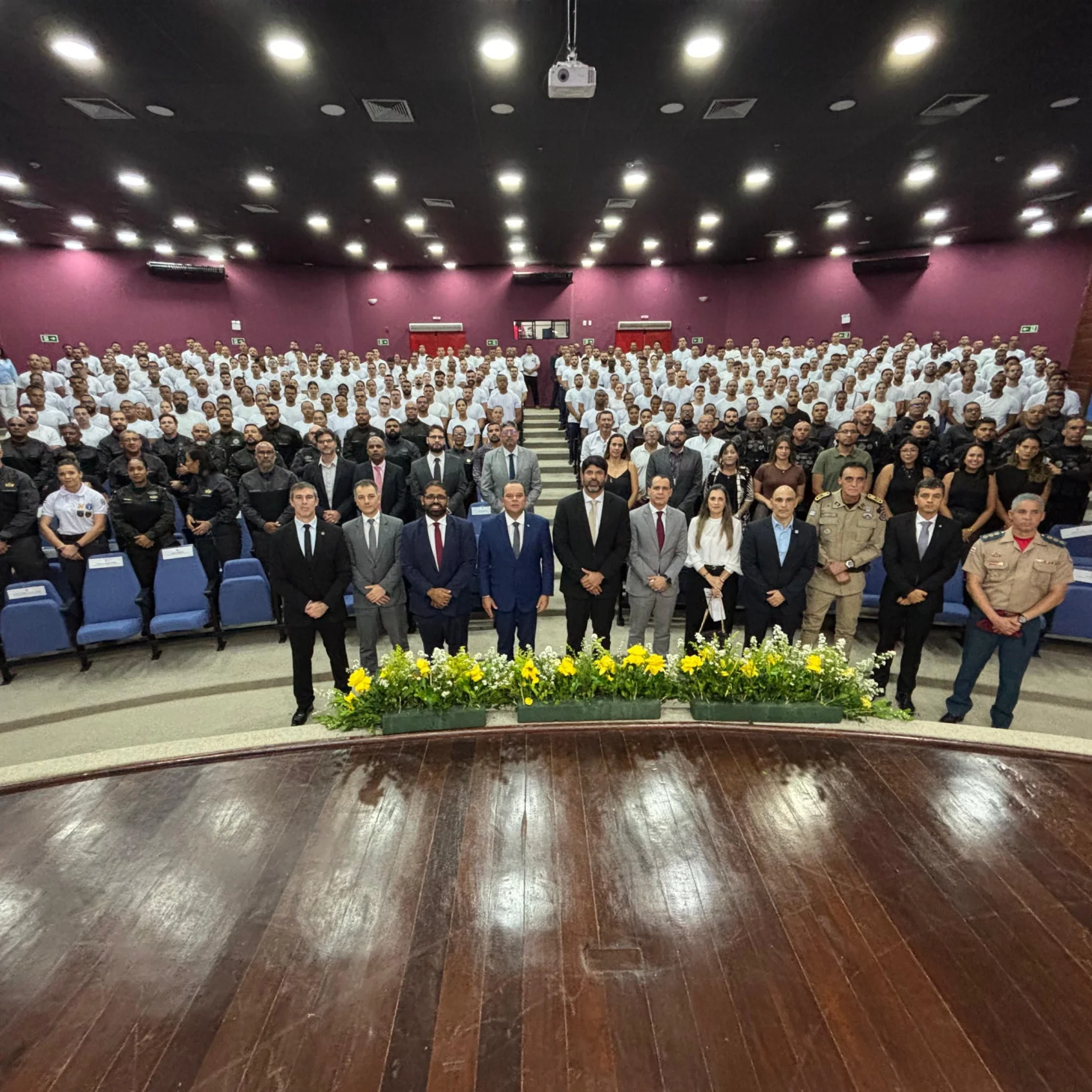 Aula inaugural marca início do curso de formação da Polícia Penal da Bahia