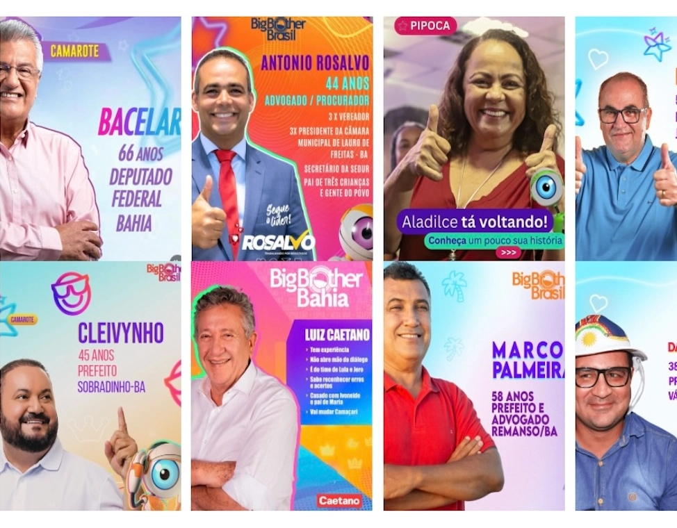 Políticos baianos aderem à nova 'trend' do BBB 24 na rede social