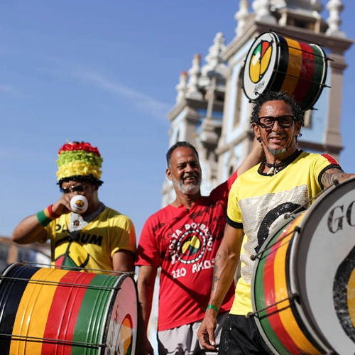 Olodum homenageia Zumbi dos Palmares e a Consciência Negra no Pelourinho nesta terça-feira