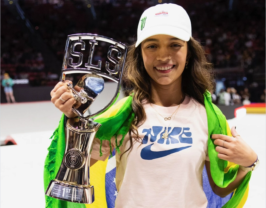 Rayssa Leal conquista etapa da Liga Mundial de Street Skate