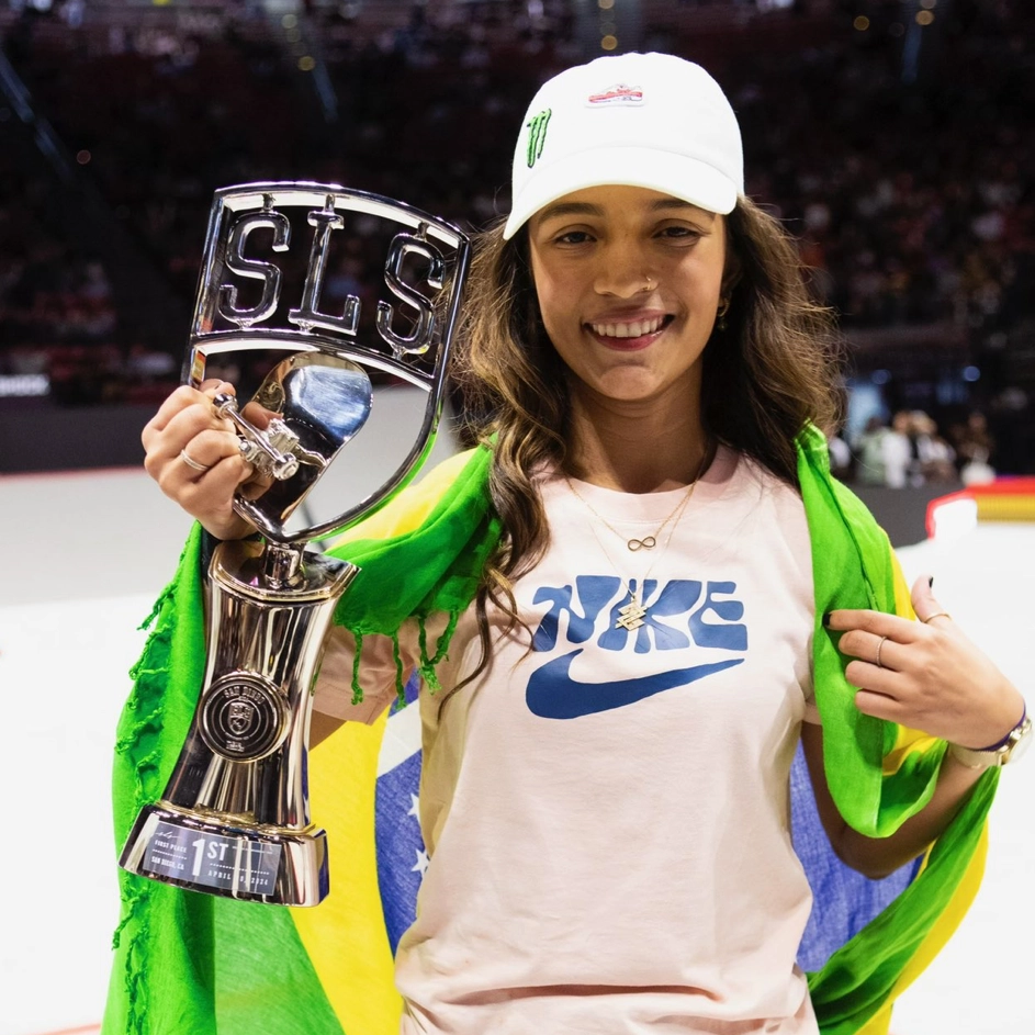 Rayssa Leal conquista etapa da Liga Mundial de Street Skate