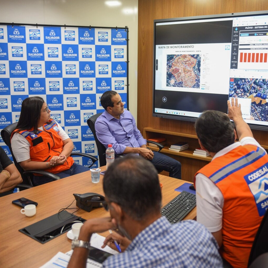 Prefeitura define ações emergenciais e preventivas para mitigar os efeitos das chuvas em Salvador