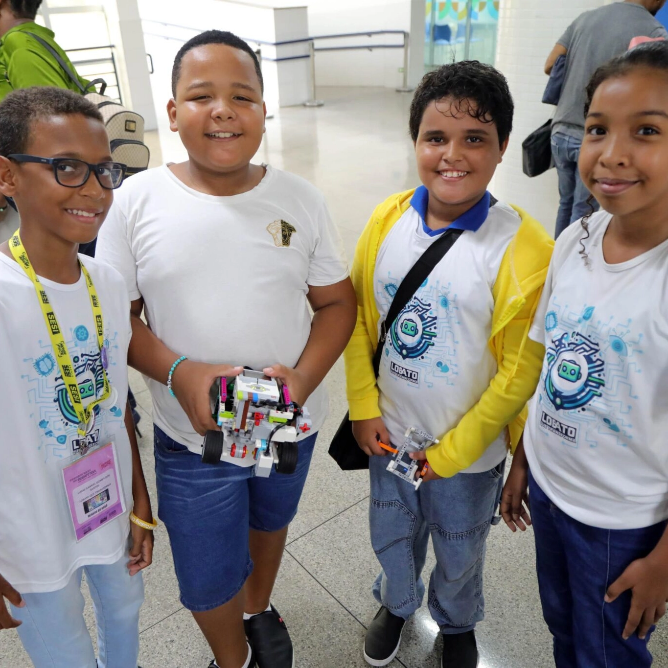 Alunos da Rede Municipal de Salvador participam de torneio nacional de robótica