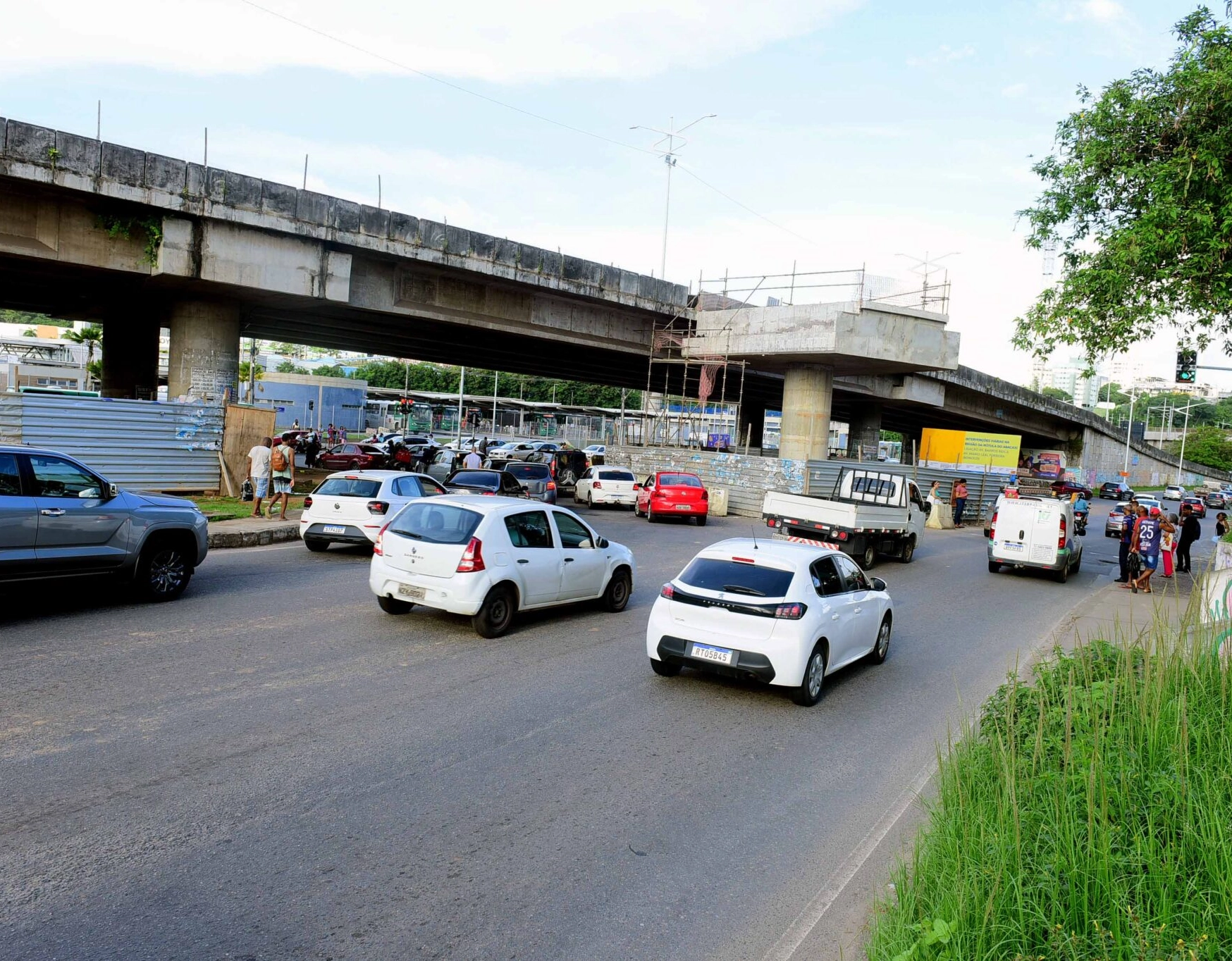 Rótula do Abacaxi terá trânsito bloqueado durante as madrugadas até domingo