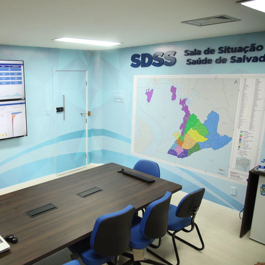 Sala de Situação de Salvador é selecionada entre os 100 melhores projetos em programa do Ministério da Saúde
