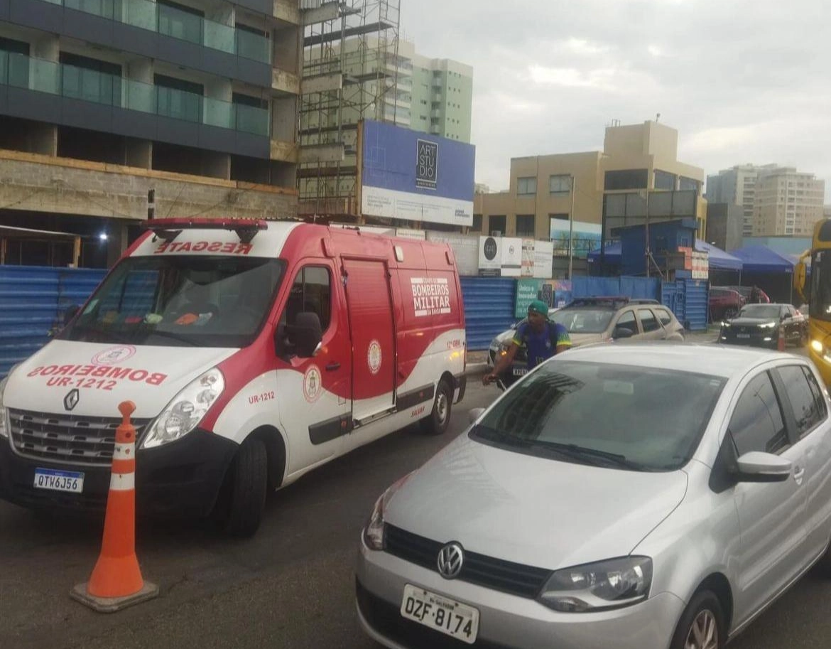 Dois homens morrem e um fica ferido em acidente de trabalho em Salvador